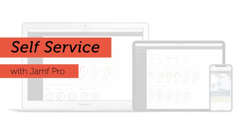 Self Service with Jamf Pro cover